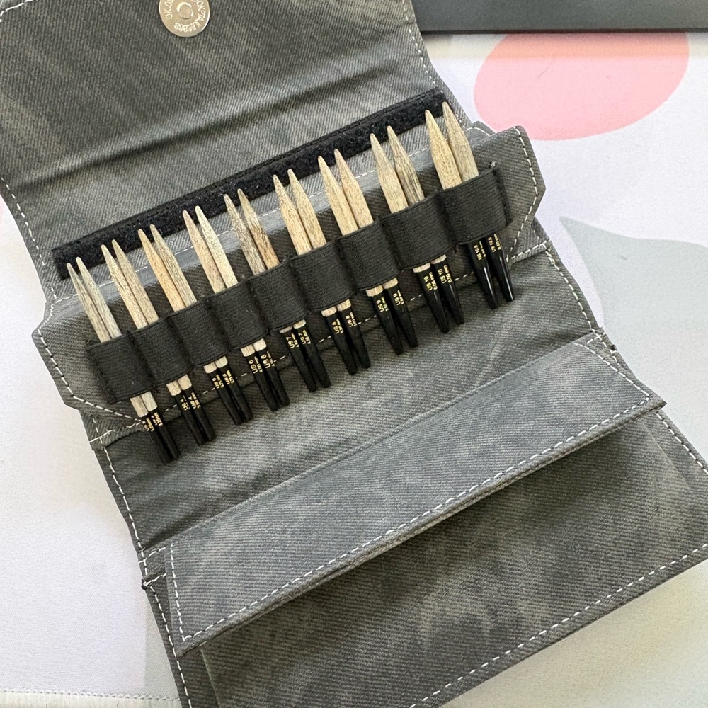Lykke Driftwood 3.5” interchangeable knitting needle set